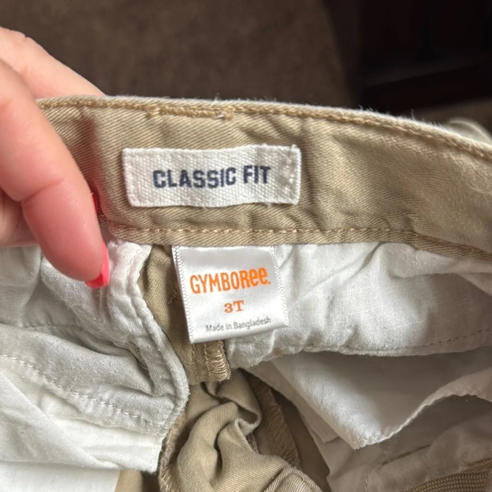 Gymboree Tan Casual Pants with Relaxed Fit